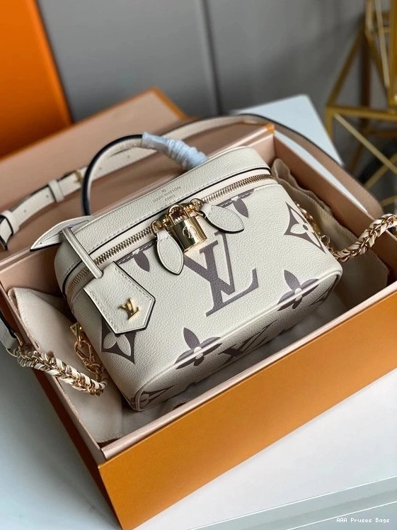 AAA Pruses Bags LOUIS VANITY VUITTON PM 0824